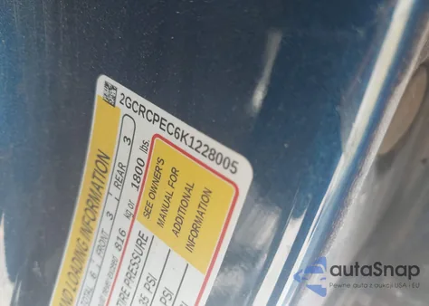 2019 Chevrolet Silverado 1500 Ld Lt z USA, uszkodzony, nr VIN 2GCRCPEC6K1228005